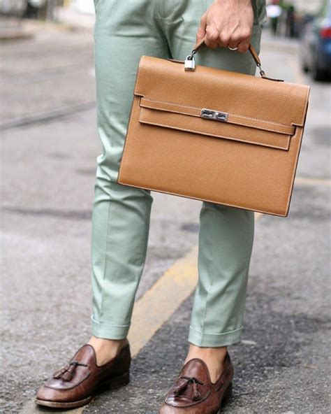 hermes briefcase men's|Hermes luggage for men.